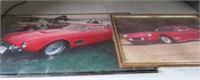 2- 1957 Ferrari Framed Pictures