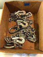 3 Sets of Forged Alloy Safety Chains
