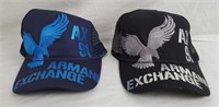 Pair Of New Ax 91 Army Exchange Snapback Hats