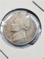 AU 1938-D Jefferson Nickel