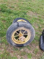 2- John Deere wheels