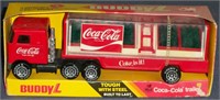 Buddy L-Mack trucks Coca-Cola trailers