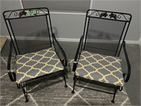 2 Metal Chairs