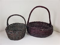Two Large WIcker Baskets