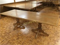 Solid Oak Dining Table - 93 x 36
