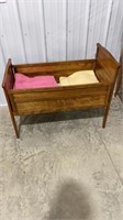 Vintage crib 36” long