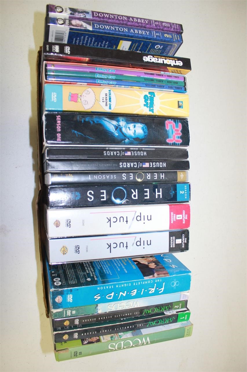 BOX OF DVD COLLECTIONS