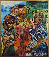 "Three Friends" By Gerda Becker With, 1961
