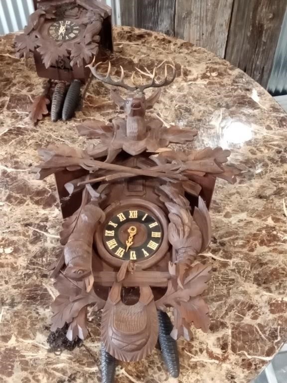 vtg  German Black Forest Coo Coo clock