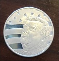 One Ounce Silver Round: Trump #1