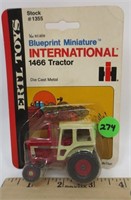 International 1466 tractor, Blueprint miniature