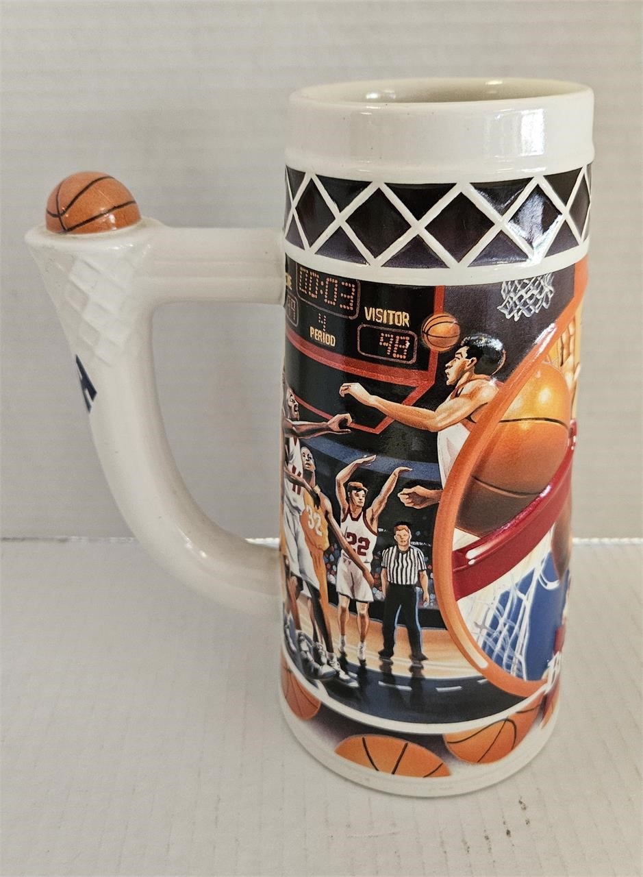 1998 Anheuser-Busch Swish! Basketball Beer Stein