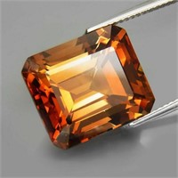 Natural Imperial Champagne Topaz 20.10 Cts - VVS