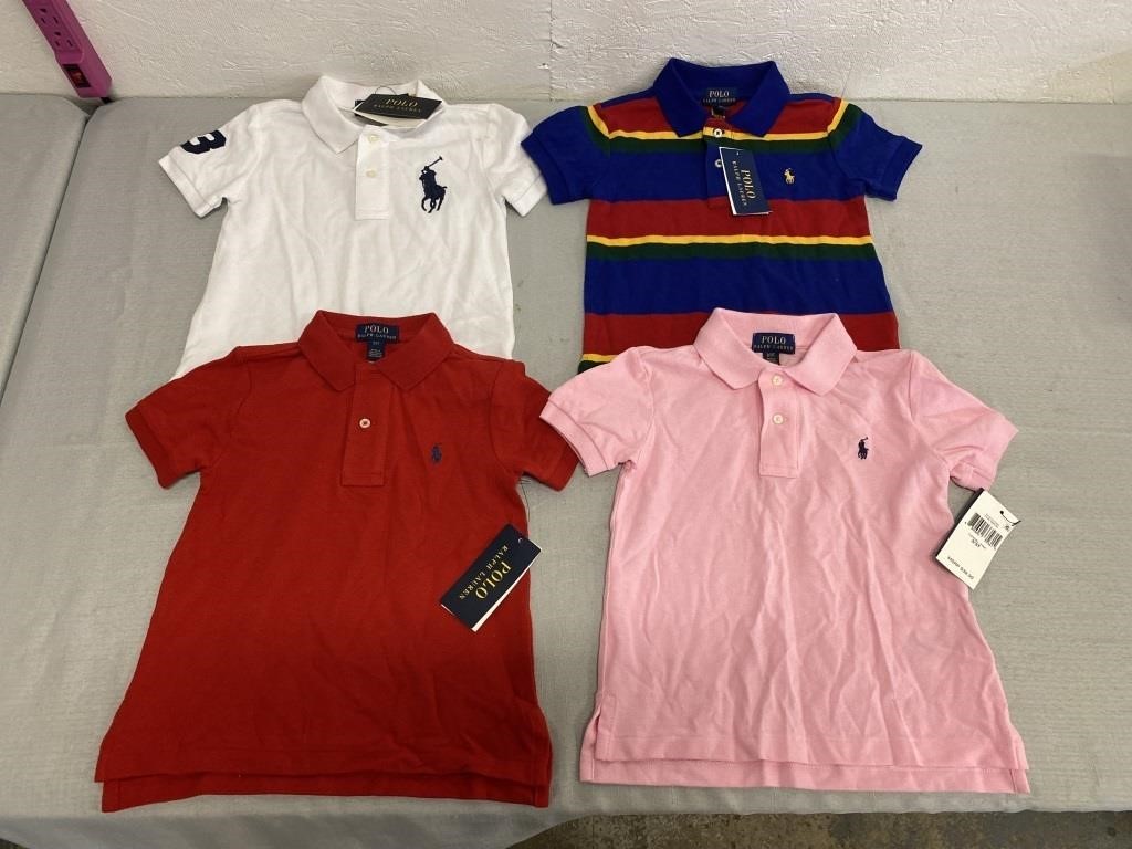 Ralph Lauren Polo Boys Shirts Size 3/3T NWT