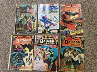 (6) Comic Books - mainly Batman & Batgirl 1970-71