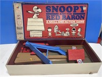 Milton Bradley Snoopy and the Red Baron A Skill