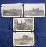 WW1 military real photo 10/26/1918 Destroyed by
