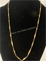 VTG Nikken Gold Plated Magnetic Necklace
