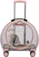 $186 Pet Bubble Backpack (light pink)