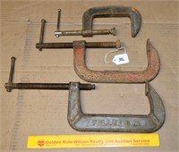 (3) C Clamps