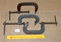 (3) C Clamps