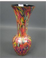 Dave Fetty Iridised Mosaic Vase (Chip)