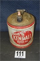 Vintage Kendall Oil Bucket