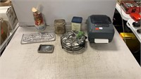 Zebra Printer, Tins and Others