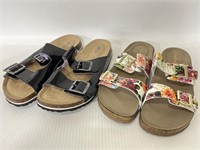 JBU and Steve Madden Ladies sandals with buckle