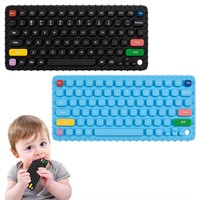 3M+ Baby Teething Ring & Keyboard Toy x2
