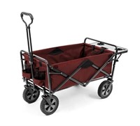 Foldable wagon with table