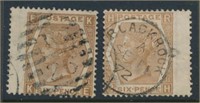 GREAT BRITAIN #59 (2) USED AVE-FINE