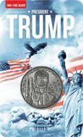 One Ounce: Trumpinator 2024 Silver Antiqued Coin