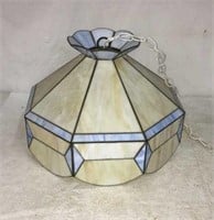 Hanging Stained Glass Light Fixture T12G