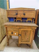 Antique? Secretary-several drawers and cubbies