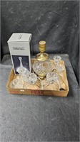 Crystal Bell, Candle Holders & More