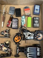 Box Lot. Lighters. Pigs on Harley’s. Roadster