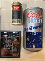 Jack Daniel’s 3D, Miller High Life, Coors Light