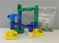Marble Run - Over (140) Pieces & (60) Marbles
