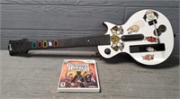 Wii Guitar Hero III Game W/ Guitar