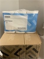 Case 30 Rolls Solimo 2 Ply Toilet Paper