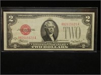 $2 1928C RED SEAL (VF+++)