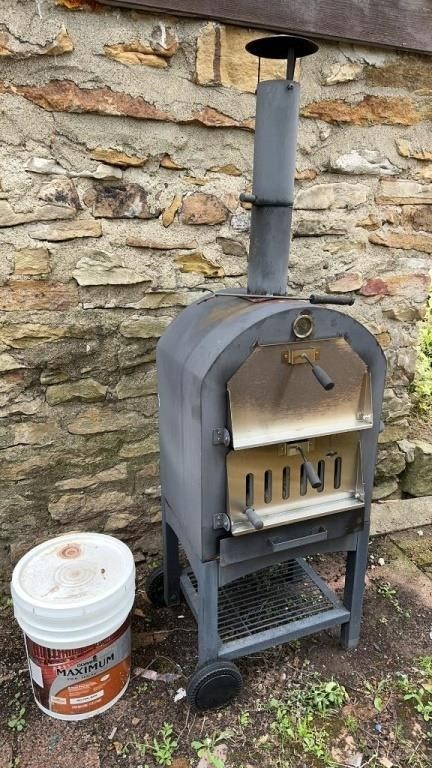 Outdoor wood pizza oven only