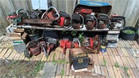 Chain saw parts lot