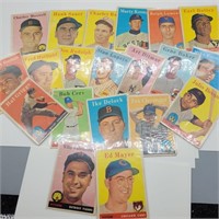 20- 1961 TOPPS BASEBALL CARDS