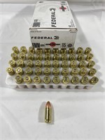 Federal 9mm Luger (50 rds)