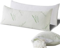 Bamboo Memory Foam Long Pillow