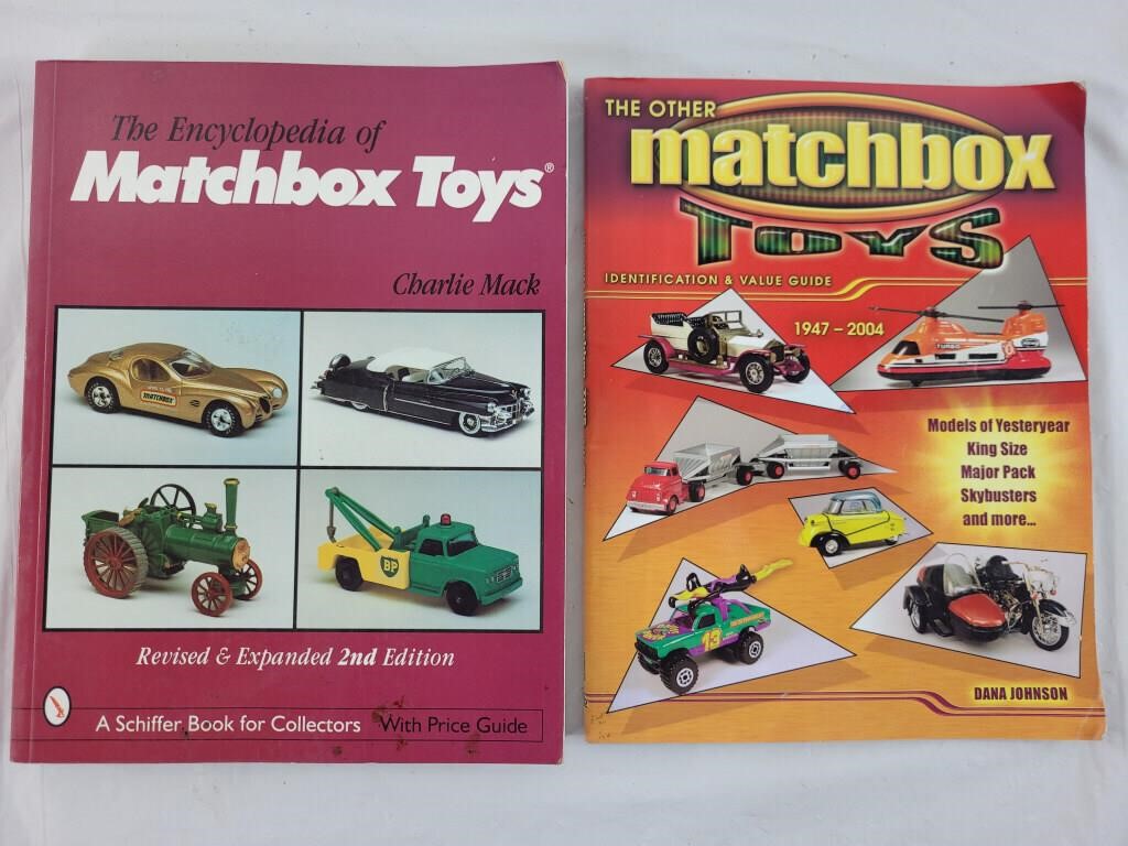 Vintage PB Matchbox Toys books