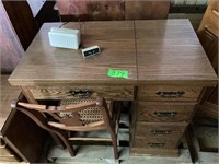 Electric Sewing Machine Cabinet with Chair