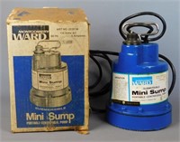 NOS Montgomery Ward Mini Sump